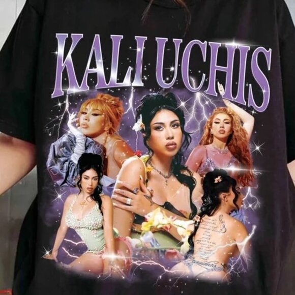 Kali Uchis Bootleg Unisex T-Shirt, Kali Uchis Gift for Fan Shirt - Picture 1 of 4